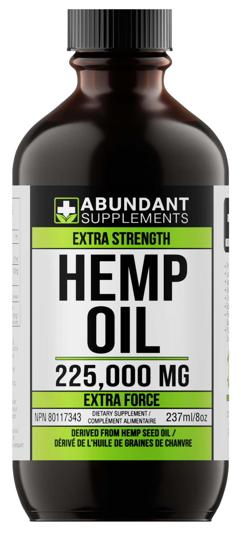 Hemp Oil Bottle