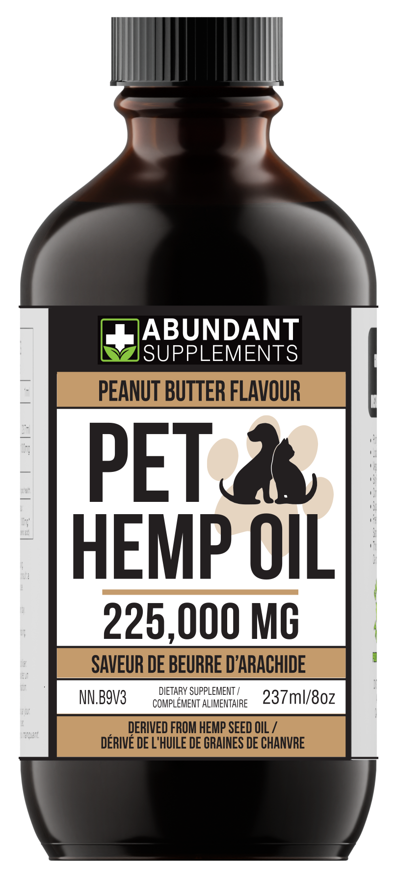 Pet Hemp Oil Bottle